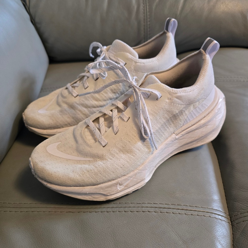 Nike Invincible 3 White Sail Mens sz 7.5 Running Shoes DR2615-103 ZoomX Flyknit‎